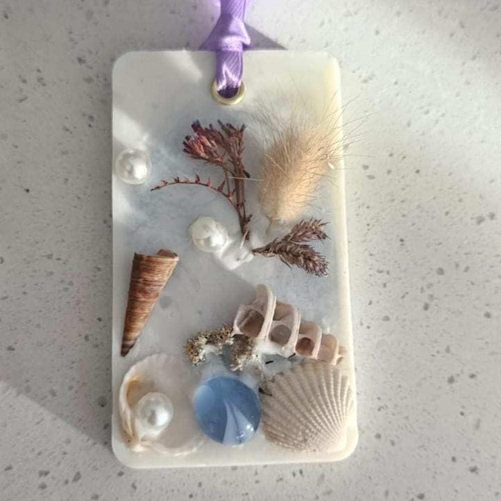 Coastal Bloom - Handmade Botanical Wax Tablet