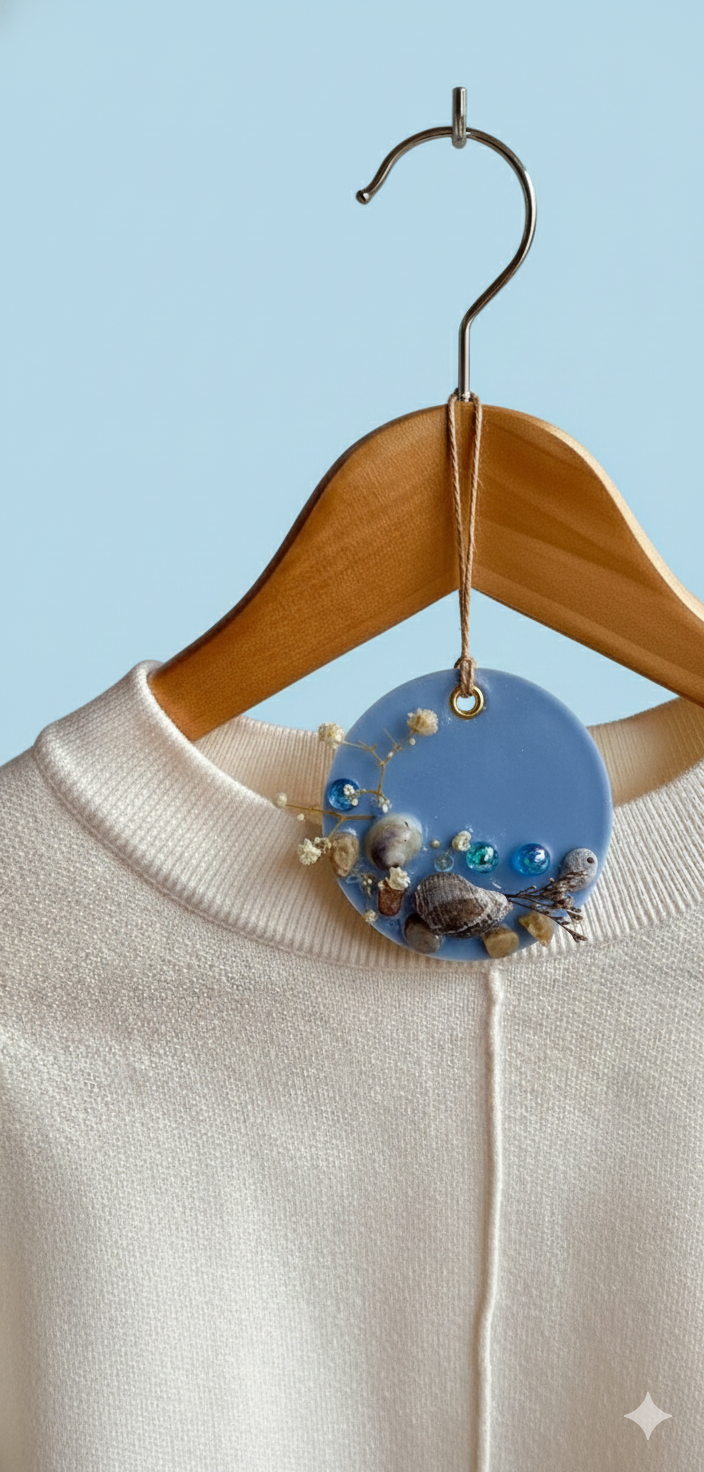 Handmade Botanical Wax Tablet (Ring Circle)