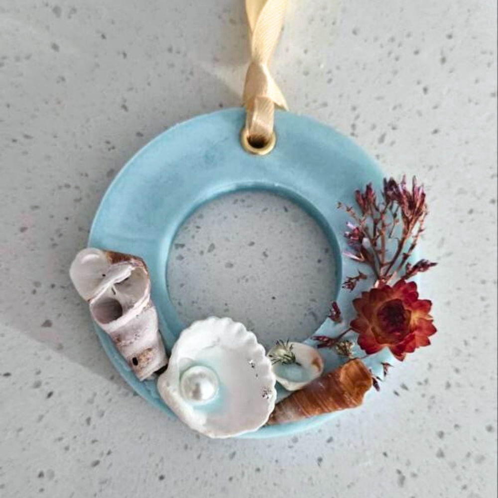 Handmade Botanical Wax Tablet (Ring Circle)